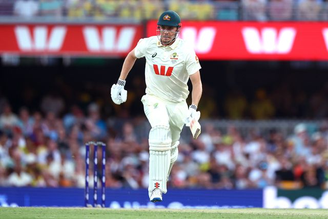 Cameron Green of Australia runs between wickets during the NRMA Insurance Ashes Second Test Day 2 Australia vs England at The Gabba, Brisbane Cricket Ground, Brisbane, Australia, 5th December 2025

(Photo by Pat Hoelscher/News Images)

*** GER AUT SUI OUT ***