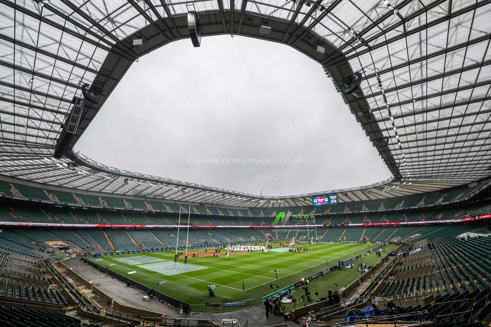 A general view of Halliwell Jones Stadium, Home of Warrington Wolvesduring the 2025 Guinness 6 Nations match England vs France at Allianz Stadium,, Twickenham, United Kingdom, 8th February 2025

(Photo by Craig Thomas/News Images)