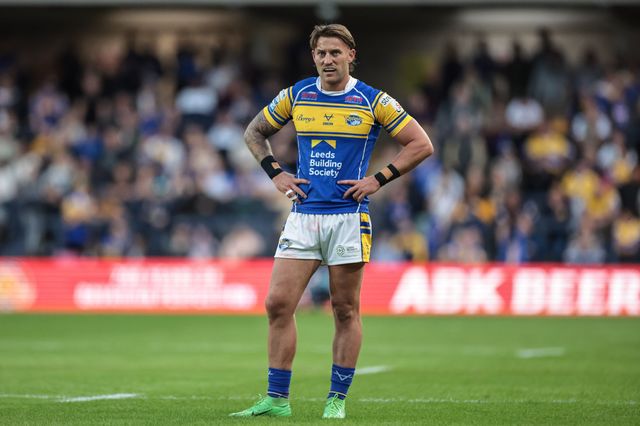 Chris Hankinson of Leeds Rhinos during the Betfred Super League round 23 match Leeds Rhinos vs Hull KR at Headingley Stadium, Leeds, United Kingdom, 21st August 2025

(Photo by Mark Cosgrove/News Images)
