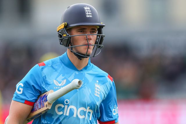 Jacob Bethell of England looks dejected as he leaves the pitch after being dismissed during the Fifth Metro Bank One Day International match England vs Australia at Seat Unique Stadium, Bristol, United Kingdom, 29th September 2024

(Photo by Gareth Evans/News Images)