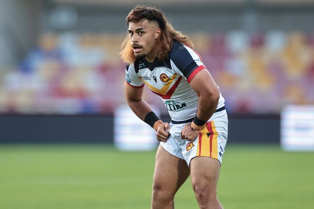 Solomona Faataape of Catalans Dragons during the Betfred Super League round 12 match York Knights vs Catalans Dragons at LNER Community Stadium, York, United Kingdom on 23 May 2026

(Photo by Mark Cosgrove/News Images)