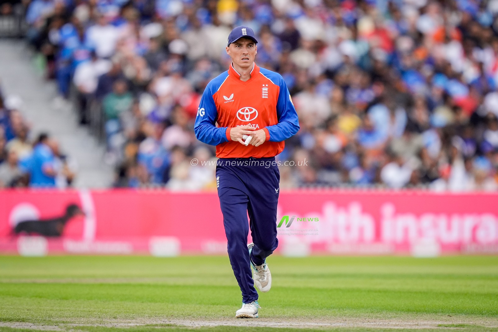 Tom Banton of England during the Second Vitality T20 International match England vs India at Old Trafford, Manchester, United Kingdom on 04 July 2026

(Photo by Maynard Manyowa/News Images)