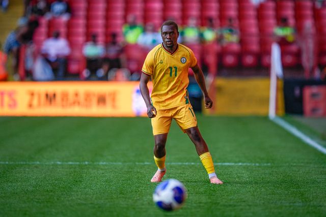 Sean Fusire of Zimbabwe controls the ball  during the Unity Cup 2026 Semi-Finals match Nigeria vs Zimbabwe at The Valley, London, United Kingdom on 26 May 2026

(Photo by Maynard Manyowa/News Images)