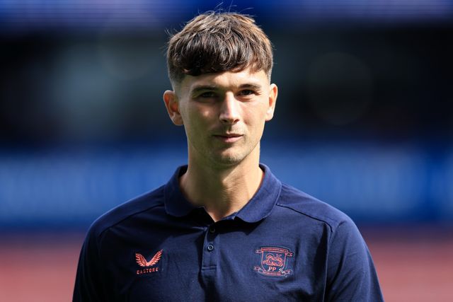 Jordan Storey of Preston North End arrives at stadium ahead of the Sky Bet Championship match Bolton Wanderers vs Preston North End at Toughsheet Community Stadium, Bolton, United Kingdom on 15 August 2026

(Photo by Jorge Horsted/News Images)