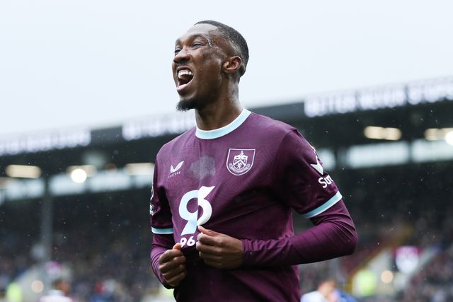 Jaidon Anthony of Burnley dejected after missed chance during the Premier League match Burnley vs Brighton & Hove Albion at Turf Moor, Burnley, United Kingdom on 11 April 2026

(Photo by Jorge Horsted/News Images)
