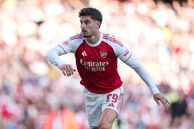 Kai Havertz of Arsenal during the Pre-season friendly match Arsenal vs Athletic Bilbao at Emirates Stadium, London, United Kingdom, 9th August 2025

(Photo by Harvey Murphy/News Images)