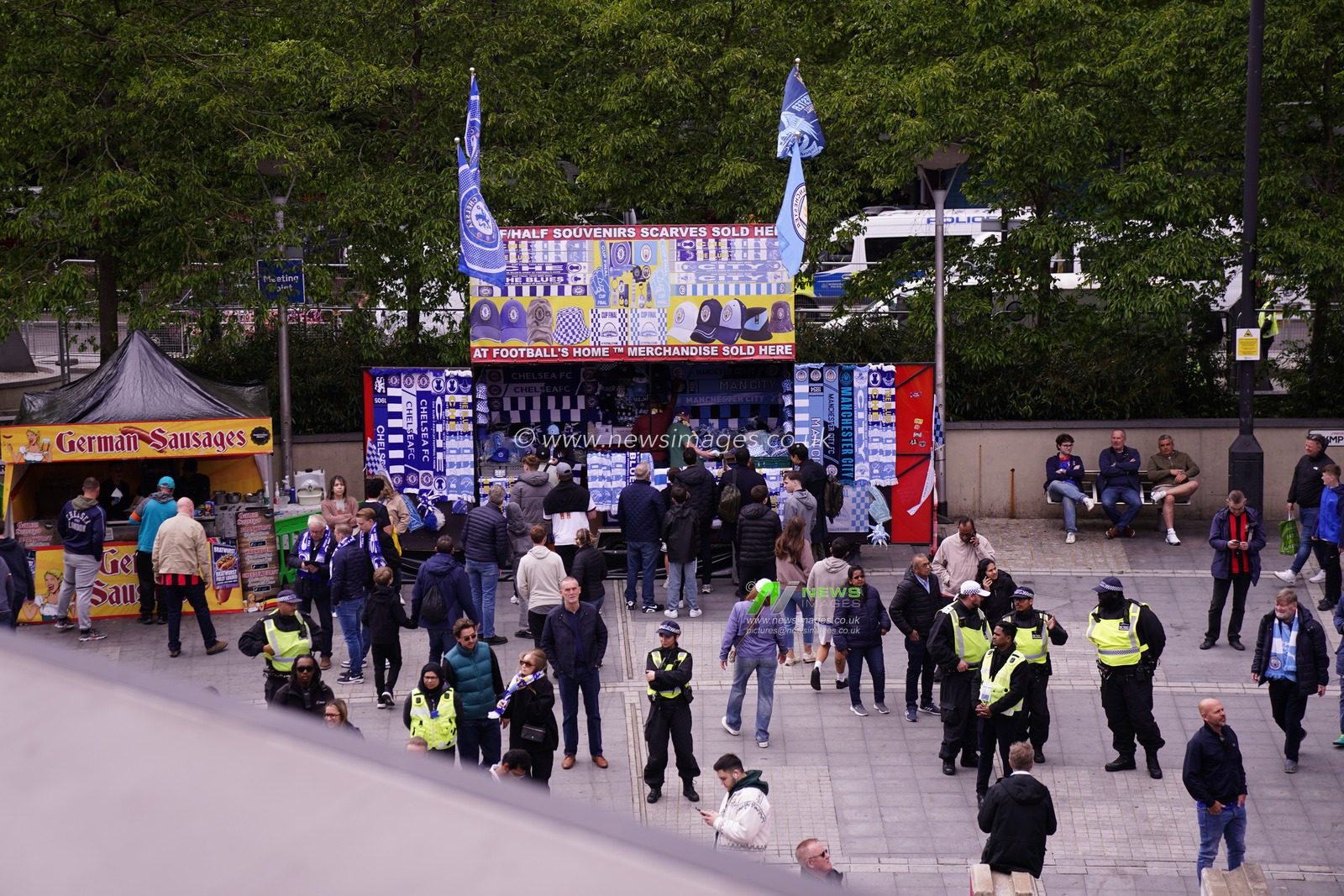 Ahead of kick off during the Emirates FA Cup Final match Chelsea vs Manchester City at Wembley Stadium, London, United Kingdom on 16 May 2026

(Photo by Harvey Murphy/News Images)