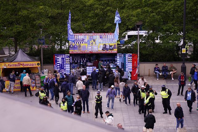 Ahead of kick off during the Emirates FA Cup Final match Chelsea vs Manchester City at Wembley Stadium, London, United Kingdom on 16 May 2026

(Photo by Harvey Murphy/News Images)