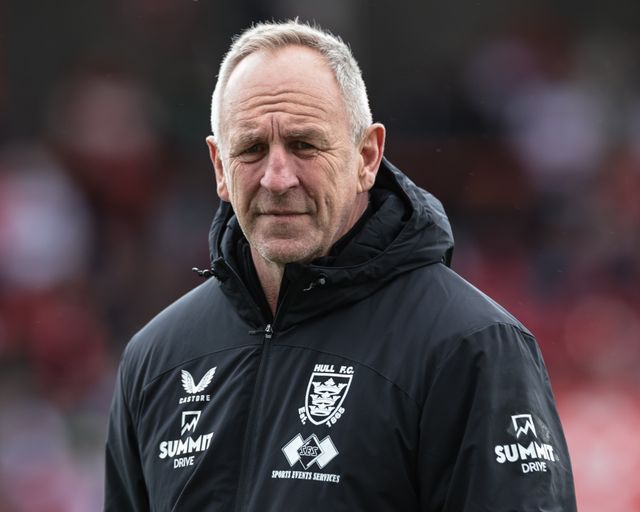 John Cartwright head coach of Hull FC during the Betfred Super League round 7 match Hull KR vs Hull FC at Sewell Group Craven Park, Hull, United Kingdom on 03 April 2026

(Photo by Mark Cosgrove/News Images)