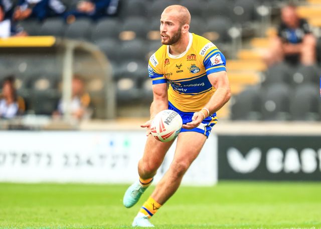  during the Betfred Super League Round 24 match Hull FC vs Leeds Rhinos at MKM Stadium, Hull, United Kingdom, 30th August 2025

(Photo by Richard Bierton/News Images)