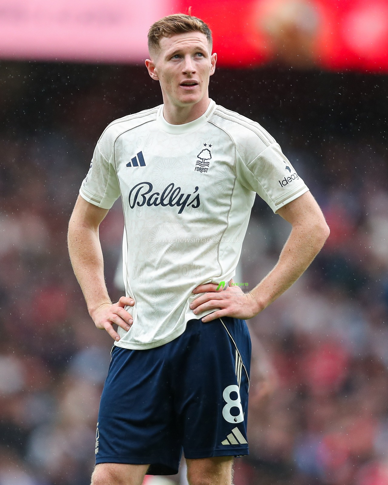 Elliot Anderson of Nottingham Forest looks on during the Premier League match Arsenal vs Nottingham Forest at Emirates Stadium, London, United Kingdom, 13th September 2025

(Photo by Izzy Poles/News Images)