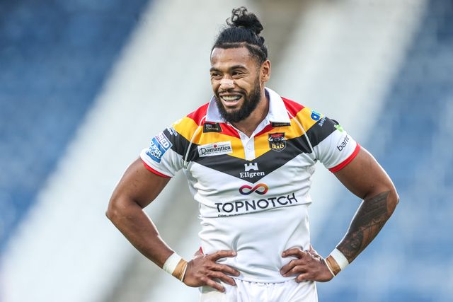 Waqa Blake of Bradford Bulls during the Betfred Super League round 18 match Huddersfield Giants vs Bradford Bulls at Accu Stadium, Huddersfield, United Kingdom on 10 July 2026

(Photo by Alfie Cosgrove/News Images)