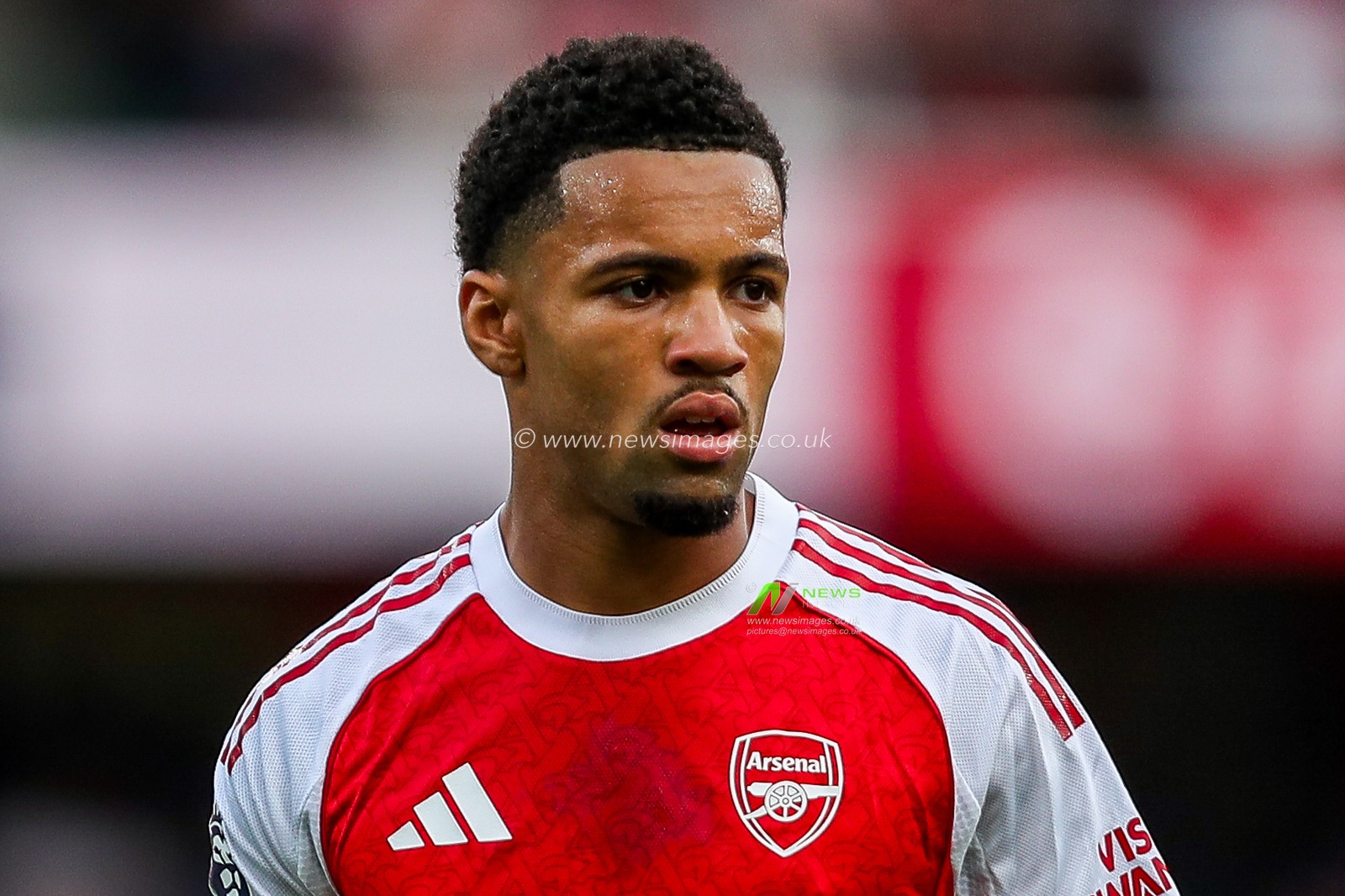 Ethan Nwaneri of Arsenal looks on during the Premier League match Arsenal vs Leeds United at Emirates Stadium, London, United Kingdom, 23rd August 2025

(Photo by Izzy Poles/News Images)