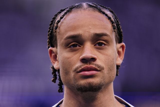 Xavi Simons of Tottenham Hotspur ahead of the Premier League match Tottenham Hotspur vs Brighton & Hove Albion at Tottenham Hotspur Stadium, London, United Kingdom on 18 April 2026

(Photo by Harvey Murphy/News Images)