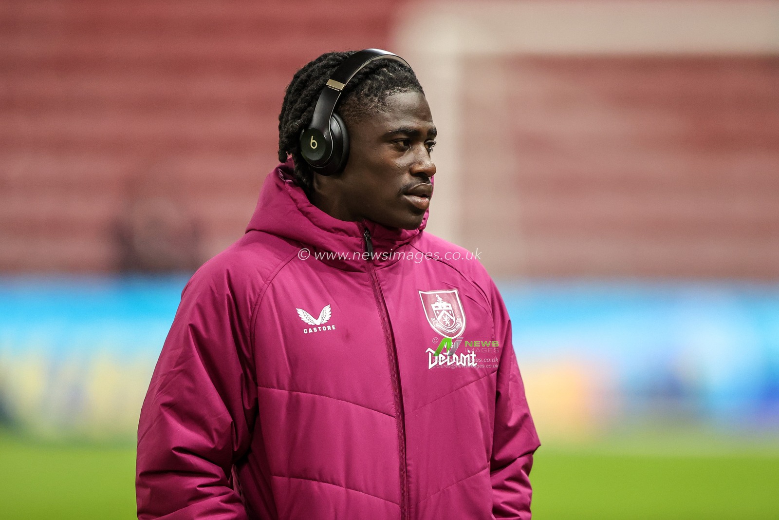 Loum Tchaouna of Burnley arrives during the Premier League match Sunderland vs Burnley at Stadium Of Light, Sunderland, United Kingdom, 2nd February 2026

(Photo by Alfie Cosgrove/News Images)