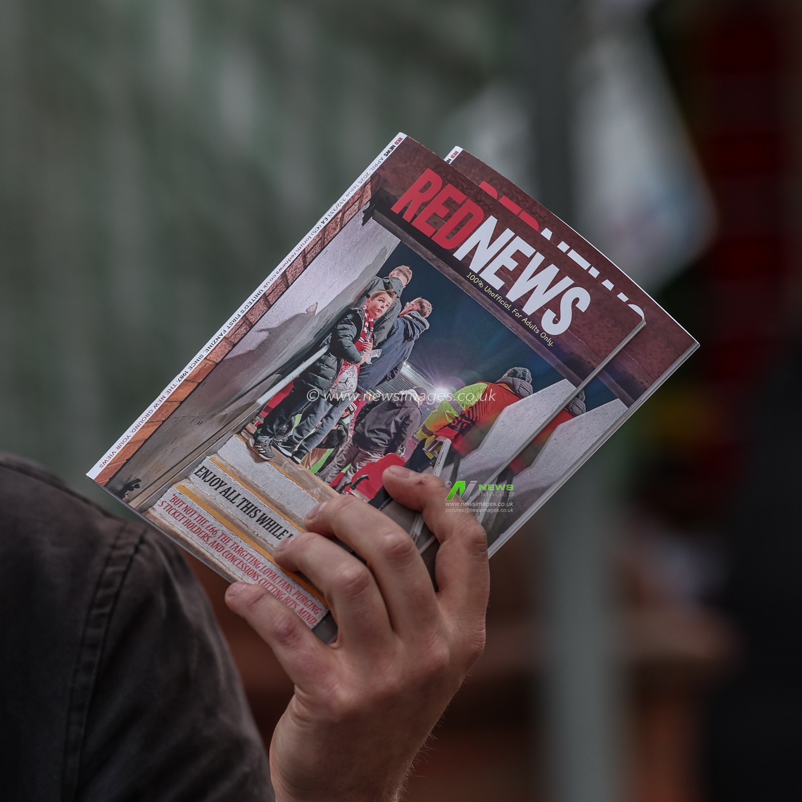 Programmes on sale at Old Trafford during the UEFA Europa League Semi-final match Manchester United vs Athletic Bilbao at Old Trafford, Manchester, United Kingdom, 8th May 2025

(Photo by Mark Cosgrove/News Images)
