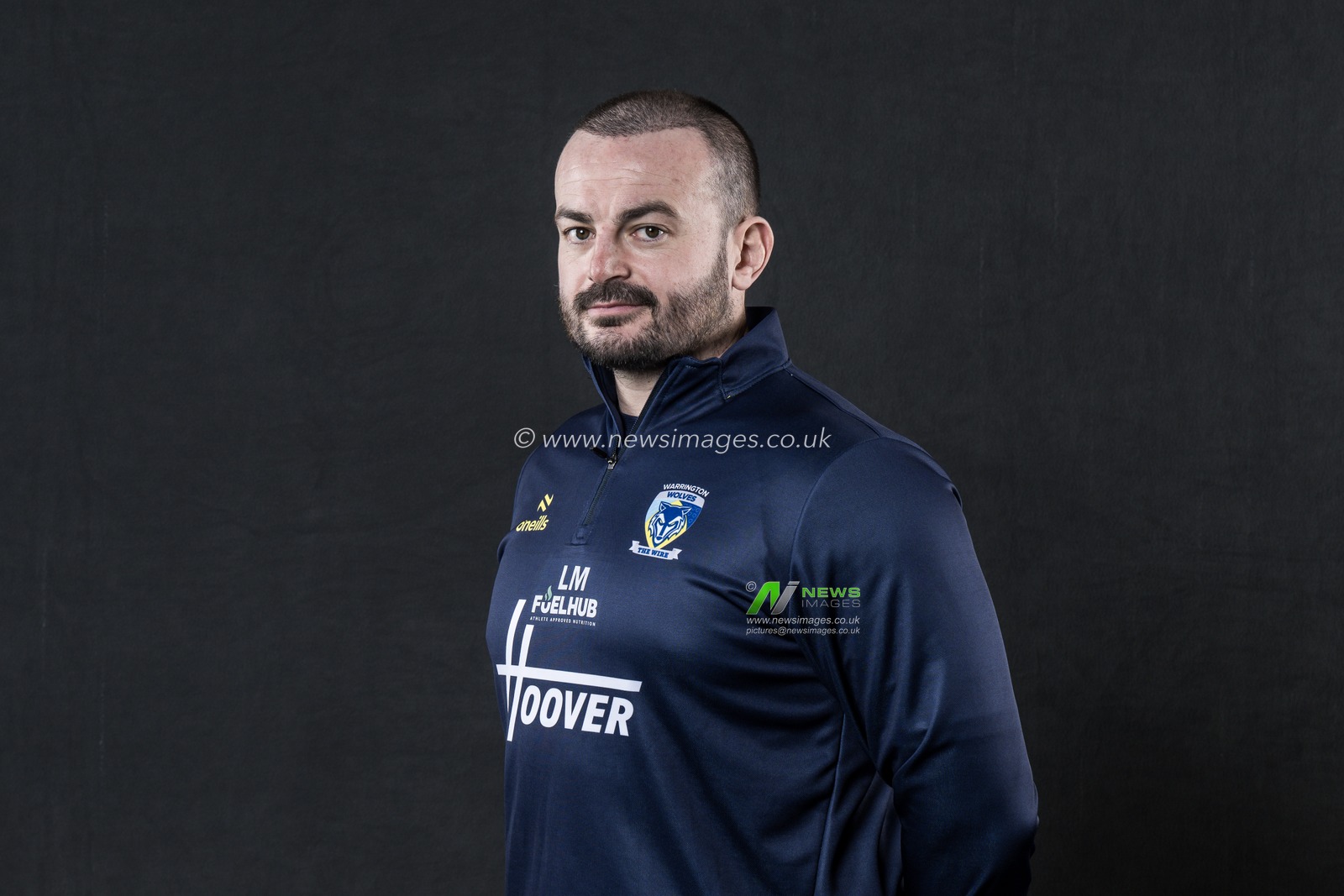 Liam Myler Lead Strength and Conditioning coach during the Warrington Wolves Team media day at Warrington wolves training centre, Warrington, United Kingdom, 16th January 2025

(Photo by Craig Thomas/News Images)