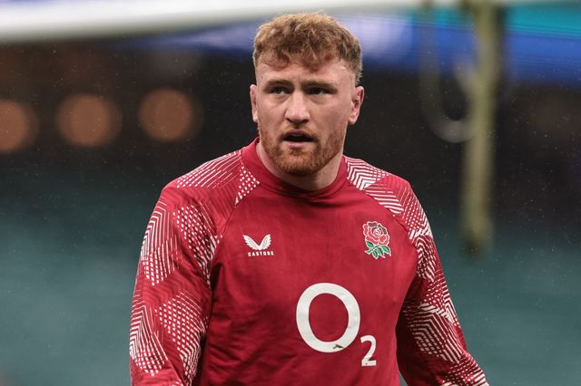 Ollie Chessum of England in the pre-game warm up during the Guinness Six Nations 2026 match England vs Wales at Allianz Stadium, Twickenham, United Kingdom on 07 February 2026

(Photo by Mark Cosgrove/News Images)