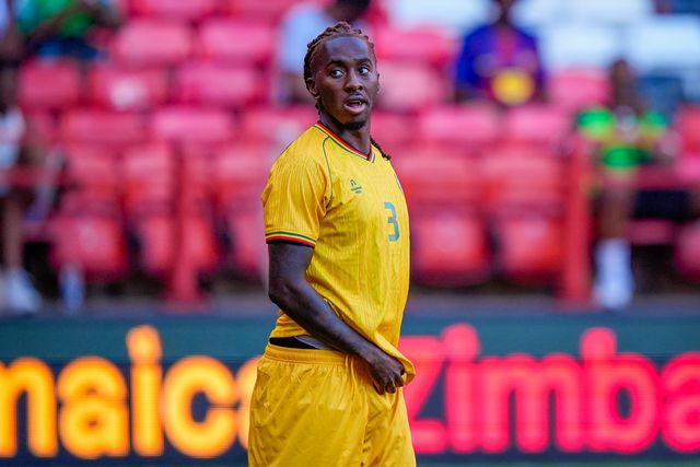 Jordan Zemura of Zimbabwe walks out during the Unity Cup 2026 Semi-Finals match Nigeria vs Zimbabwe at The Valley, London, United Kingdom on 26 May 2026

(Photo by Maynard Manyowa/News Images)