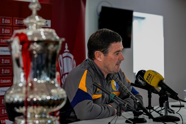 Pre-Match Press Conference Emirates FA Cup Fifth Mansfield Town v Arsenal