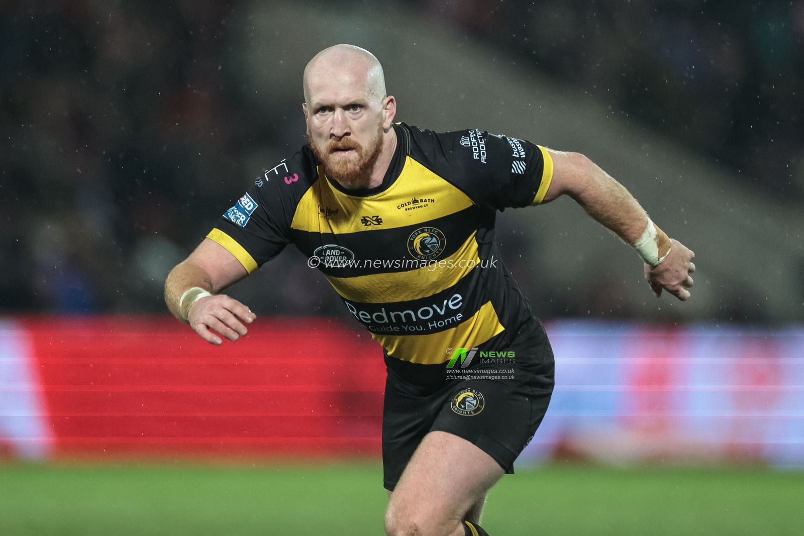 Jordan Thompson of York Knights during the Betfred Super League Round 1 match York Knights vs Hull KR at LNER Community Stadium, Lincoln, United Kingdom on 12 February 2026

(Photo by Mark Cosgrove/News Images)