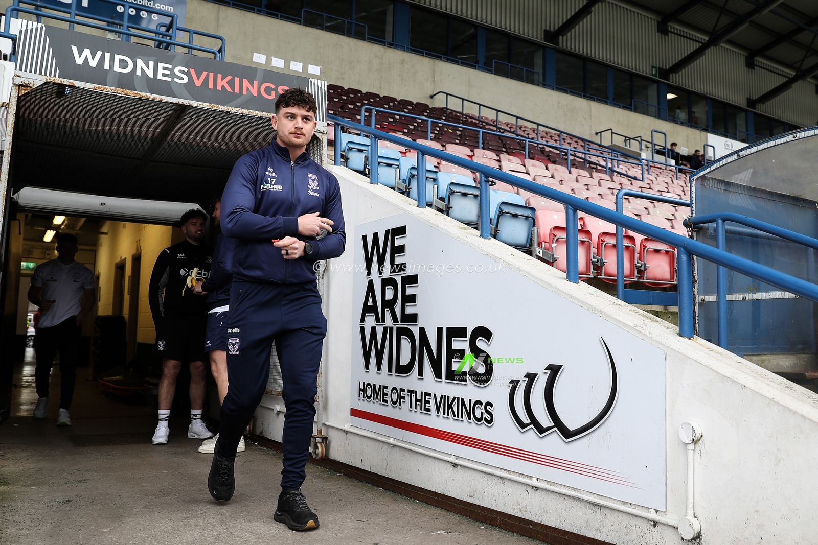 Jordy Crowther of Warrington Wolves arrives ahead of the Betfred Challenge Cup match Widnes Vikings vs Warrington Wolves at DCBL Stadium, Widnes, United Kingdom, 15th March 2025

(Photo by Gareth Evans/News Images)