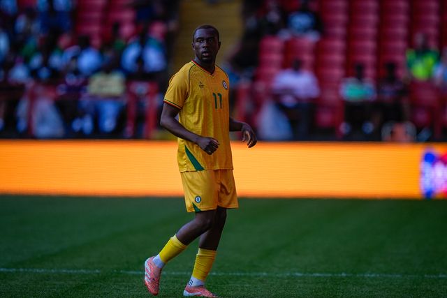 Sean Fusire of Zimbabwe controls the ball  during the Unity Cup 2026 Semi-Finals match Nigeria vs Zimbabwe at The Valley, London, United Kingdom on 26 May 2026

(Photo by Maynard Manyowa/News Images)
