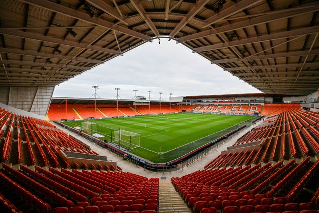 General ground views of Bloomfield Road, home ground for Blackpool Football Club, prior to the Sky Bet League 1 match Blackpool vs Luton Town at Bloomfield Road, Blackpool, United Kingdom, 30th September 2025

(Photo by Adam Gee/News Images)