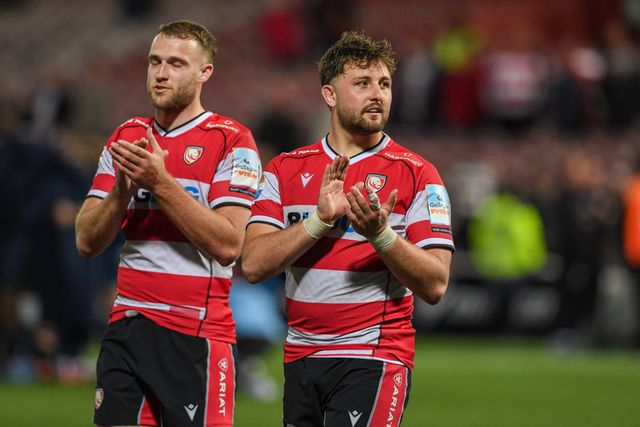 Will Trenholm of Gloucester Rugby during the Gallagher Premiership match Gloucester vs Sale Sharks at Kingsholm Stadium, Gloucester, United Kingdom on 08 May 2026

(Photo by Alex Williamson/News Images)