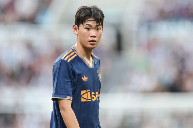 Seung-soo Park of Newcastle Untied during the Pre-season friendly Newcastle United vs Espanyol at St. James's Park, Newcastle, United Kingdom, 8th August 2025

(Photo by Mark Cosgrove/News Images)