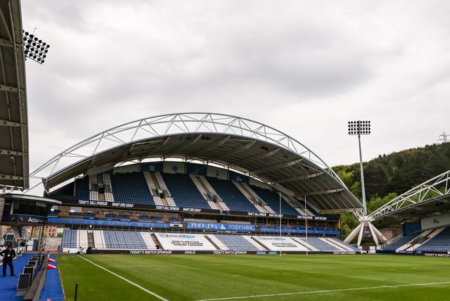 A general view of Accu Stadium ahead of the Betfred Super League round 10 match Huddersfield Giants vs Warrington Wolves at Accu Stadium, Huddersfield, United Kingdom on 02 May 2026

(Photo by Alfie Cosgrove/News Images)