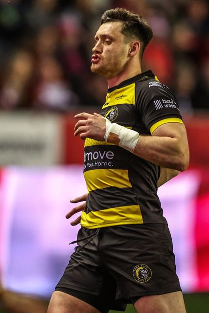 Sam Wood of York Knights in the pre-game warm up during the Betfred Super League round 5 match Wigan Warriors vs York Knights at The Brick Community Stadium, Wigan, United Kingdom on 19 March 2026

(Photo by Alfie Cosgrove/News Images)