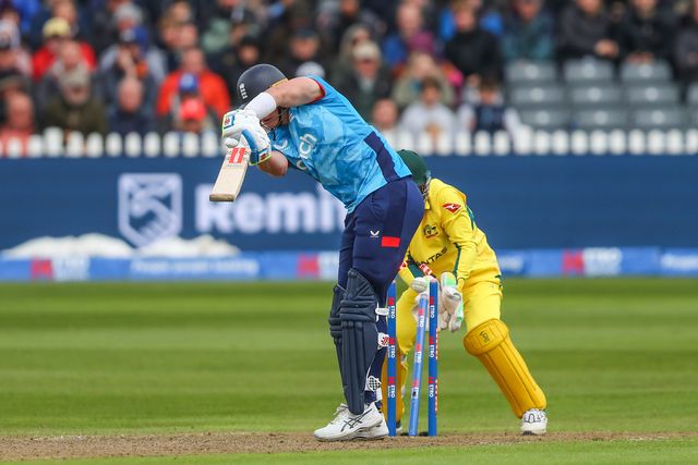 Jamie Smith of England is bowled out by Glenn Maxwell of Australia during the Fifth Metro Bank One Day International match England vs Australia at Seat Unique Stadium, Bristol, United Kingdom, 29th September 2024

(Photo by Gareth Evans/News Images)