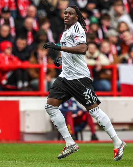 Calvin Bassey of Fulham during the Premier League match Nottingham Forest vs Fulham at City Ground, Nottingham, United Kingdom on 15 March 2026

(Photo by Alfie Cosgrove/News Images)