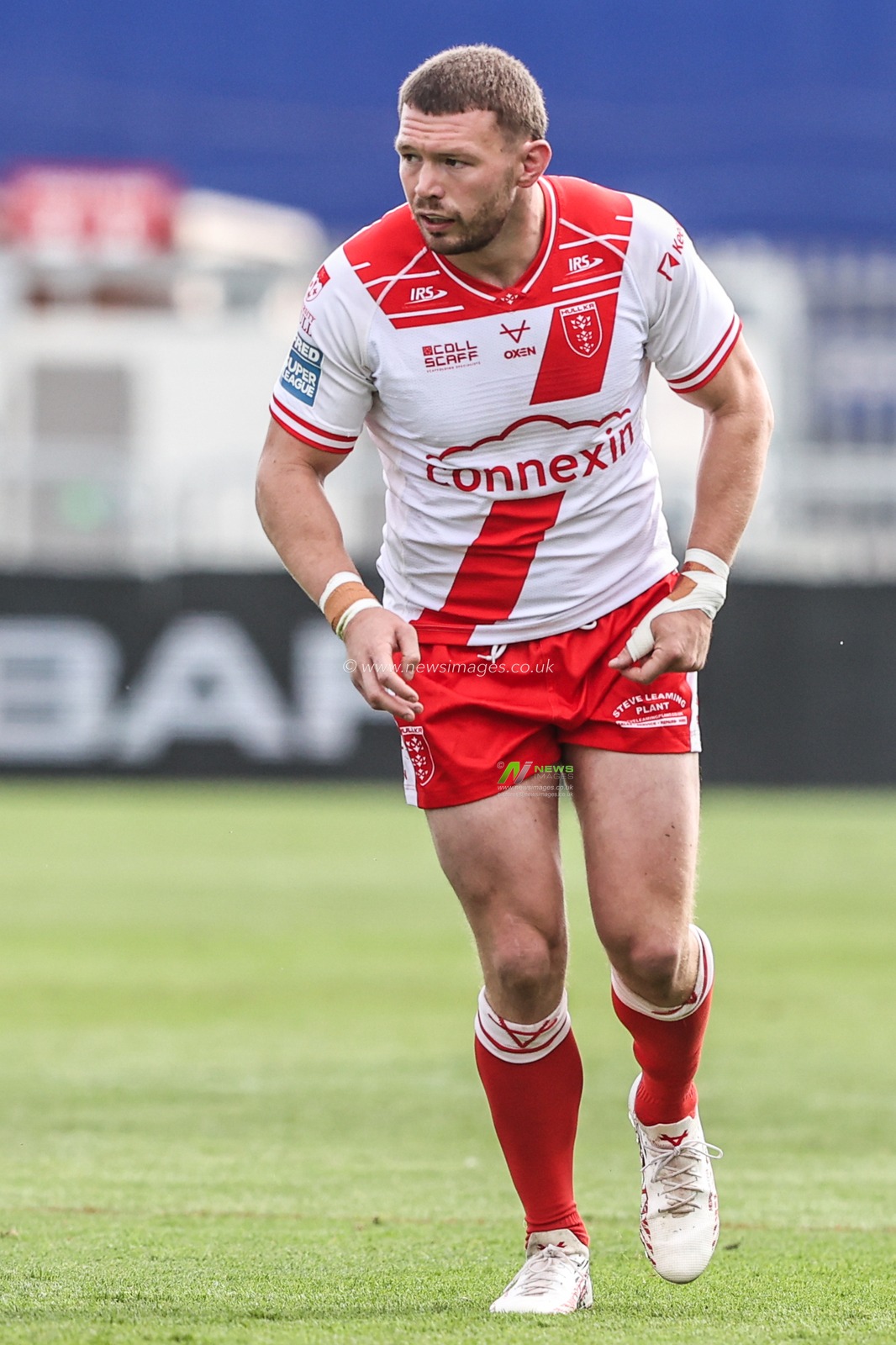 James Batchelor of Hull KR during the Betfred Super League round 21 match Hull KR vs Castleford Tigers at Sewell Group Craven Park, Kingston upon Hull, United Kingdom, 9th August 2025

(Photo by Alfie Cosgrove/News Images)