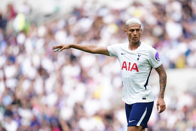 Richarlison of Tottenham Hotspur during the pre-season friendly match Tottenham Hotspur vs Hoffenheim at Tottenham Hotspur Stadium, London, United Kingdom on 15 August 2026

(Photo by Harvey Murphy/News Images)