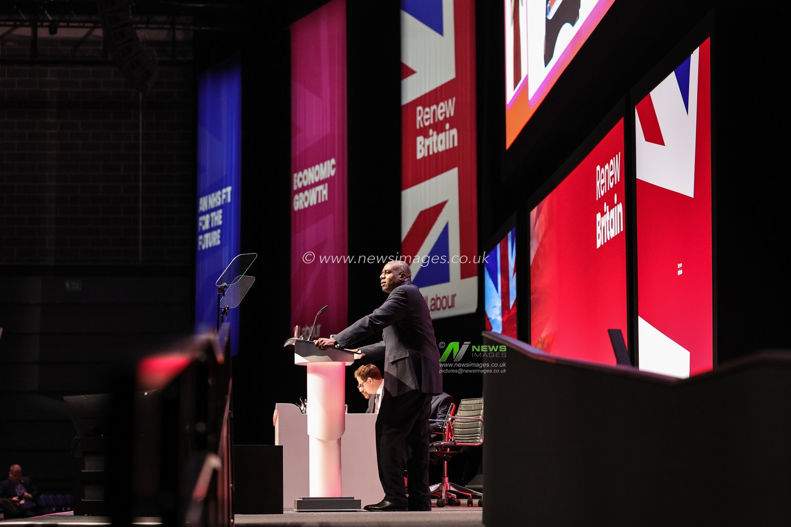David Lammy MP, Deputy Prime Minister and Secretary of State for Justice addresses the Conference during the labour Party Annual Conference 2025 Day 2 at The ACC, Liverpool, United Kingdom, 29th September 2025

(Photo by Mark Cosgrove/News Images)