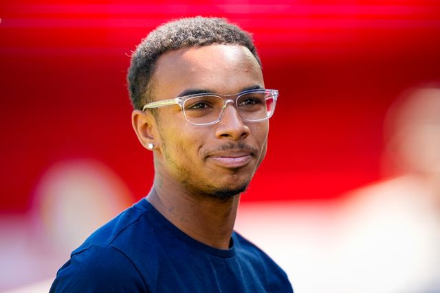 Eli Junior Kroupi of Bournemouth arrives at the stadium prior to kick off during the Premier League match Nottingham Forest vs Bournemouth at City Ground, Nottingham, United Kingdom on 24 May 2026

(Photo by Maynard Manyowa/News Images)
