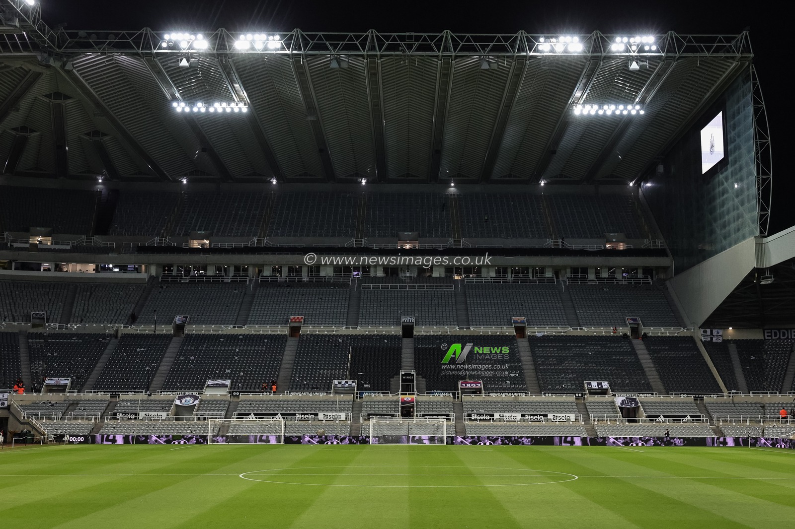 A general view of ahead of the St James’ Park during the Premier League match Newcastle United vs Leeds United at St. James's Park, Newcastle, United Kingdom, 7th January 2026

(Photo by Mark Cosgrove/News Images)

*** GER AUT SUI OUT ***