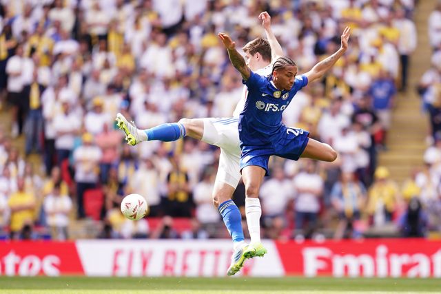 during the Emirates FA Cup Semi-Final match Chelsea vs Leeds United at Wembley Stadium, London, United Kingdom on 26 April 2026

(Photo by Harvey Murphy/News Images)