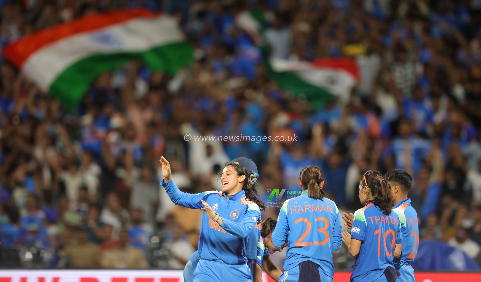 during the ICC Women's ODI Cricket World Cup Final 2025 session India Women vs South Africa Women at Dr. D.Y. Patil Sports Academy, Navi Mumbai, India, 2nd November 2025

(Photo by Shubhajit Roy Karmakar/News Images)