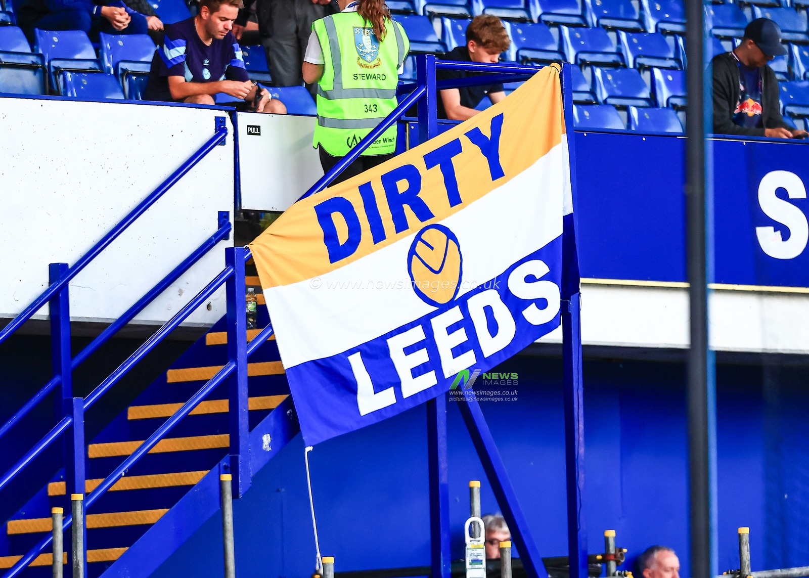 Leeds United fans during the Carabao Cup match Sheffield Wednesday vs Leeds United at Hillsborough, Sheffield, United Kingdom, 26th August 2025

(Photo by Richard Bierton/News Images)