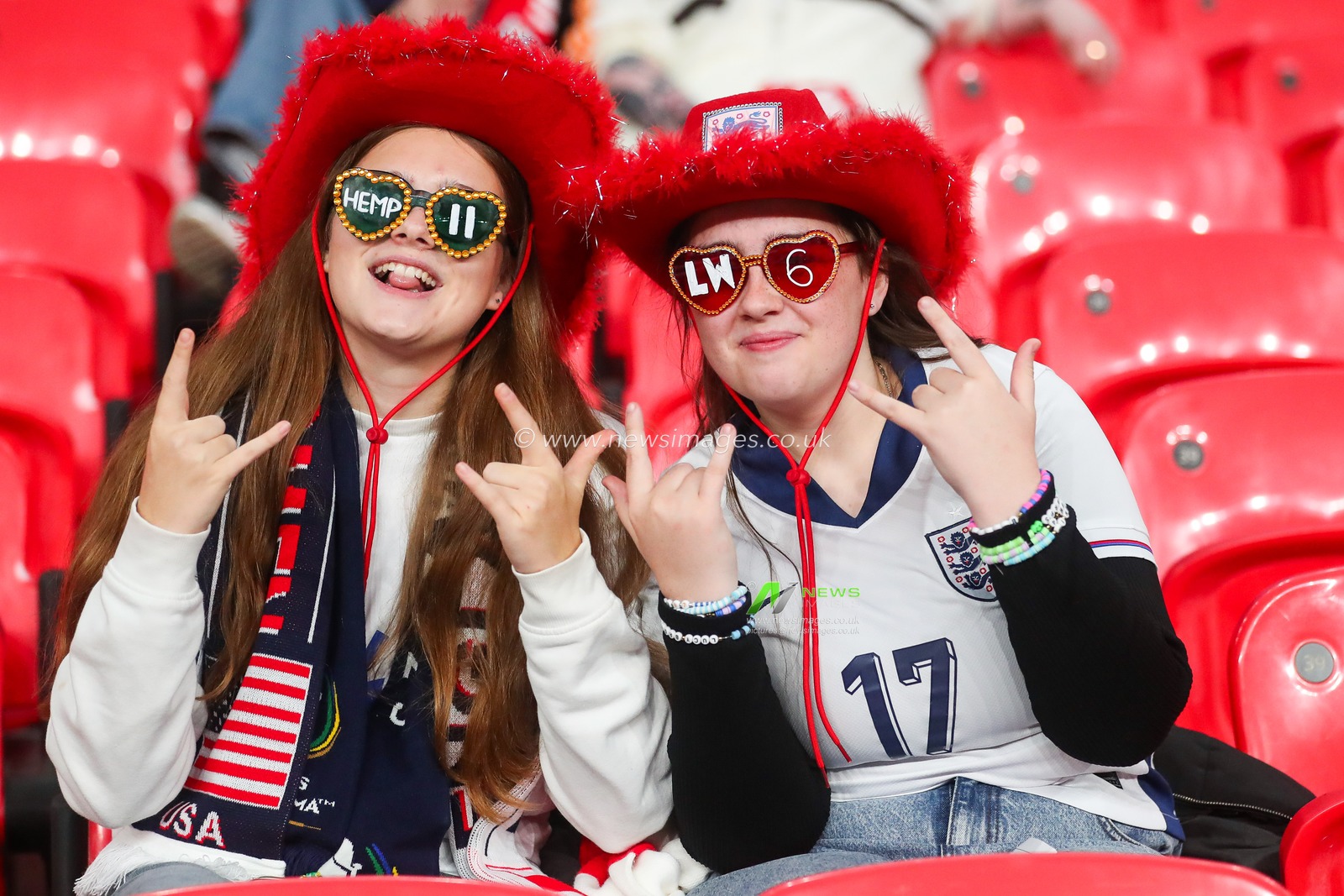 Fans arrive at Wembley Stadium prior to the Women's International Friendly match England vs United States at Wembley Stadium, London, United Kingdom, 30th November 2024

(Photo by Izzy Poles/News Images)