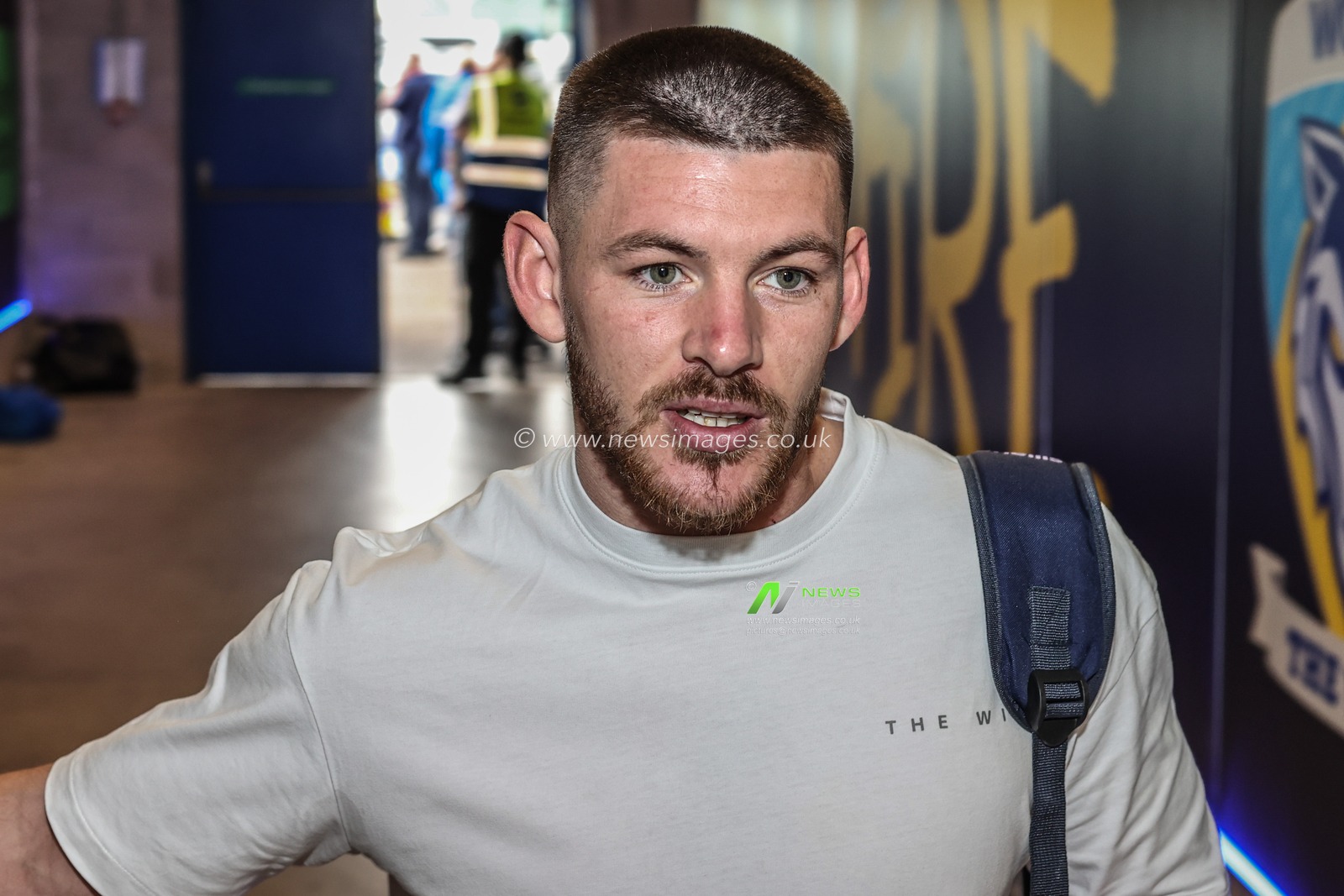 Danny Walker of Warrington Wolves arrives during the Betfred Super League Round 22 match Warrington Wolves vs Catalans Dragons at Halliwell Jones Stadium, Warrington, United Kingdom, 14th August 2025

(Photo by Alfie Cosgrove/News Images)