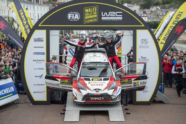 Wales Rally GB 2019 Podium