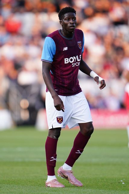 Mohamadou Kante of West Ham United during the pre-season friendly match Stevenage vs West Ham United at Lamex Stadium, Stevenage, United Kingdom on 22 July 2026

(Photo by Harvey Murphy/News Images)