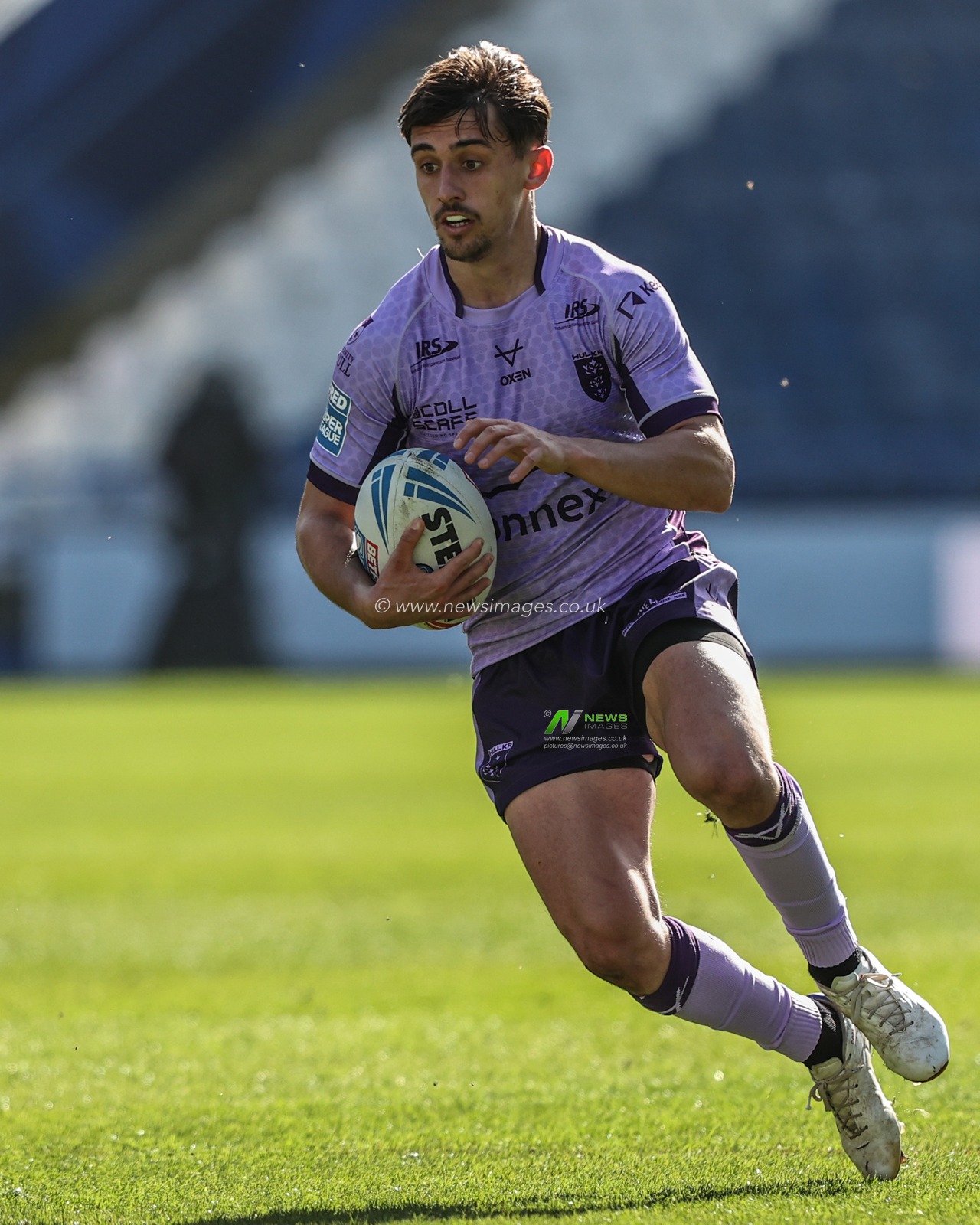 Arthur Mourgue of Hull KR during the Betfred Super League Round 6 match Huddersfield Giants vs Hull KR at John Smith's Stadium, Huddersfield, United Kingdom, 30th March 2025

(Photo by Alfie Cosgrove/News Images)