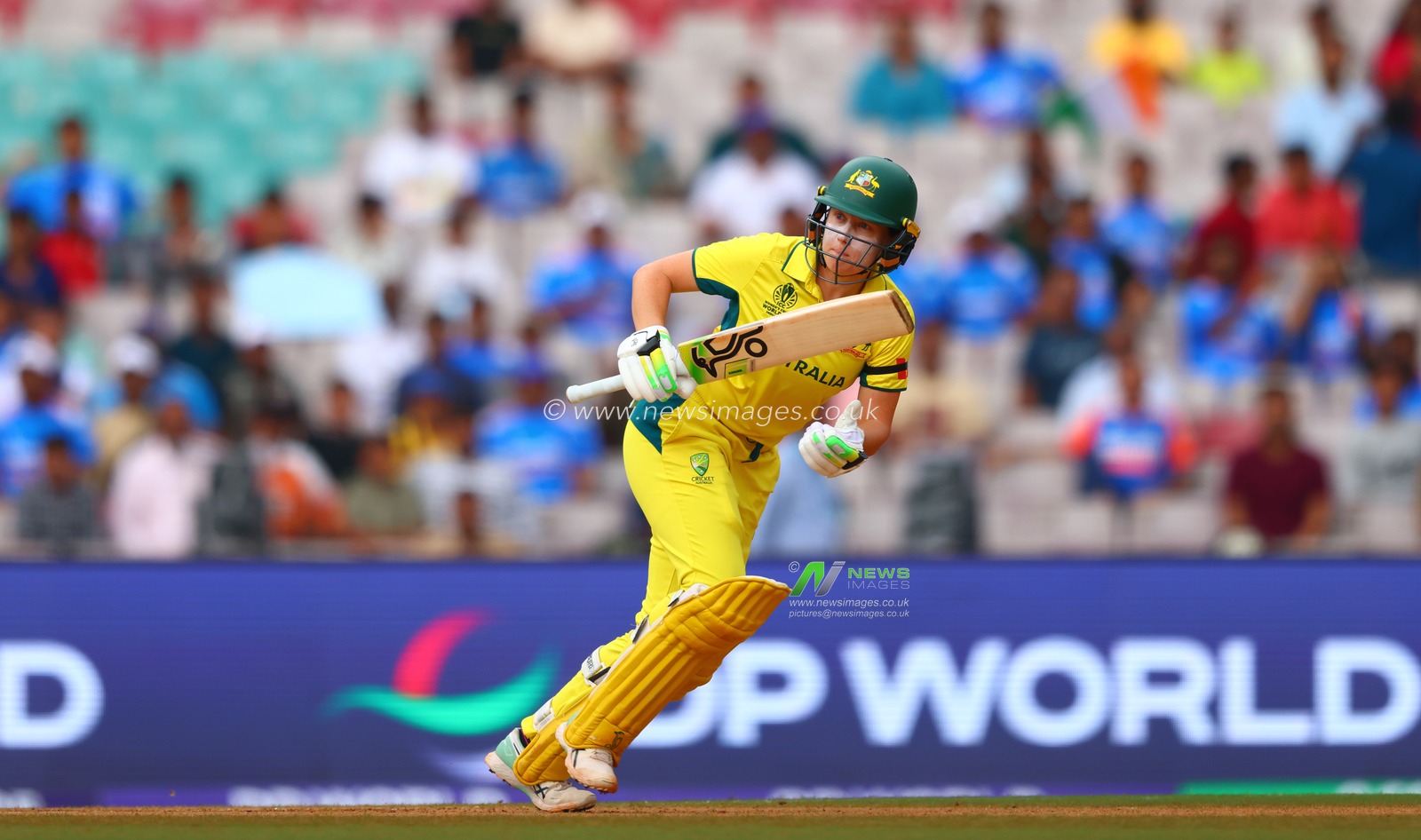 Alyssa Healy (Captain) of Australia during the ICC Women's ODI Cricket World Cup Semi Final match India vs Australia at Dr. D.Y. Patil Sports Academy, Navi Mumbai, India, 30th October 2025

(Photo by Shubhajit Roy Karmakar/News Images)