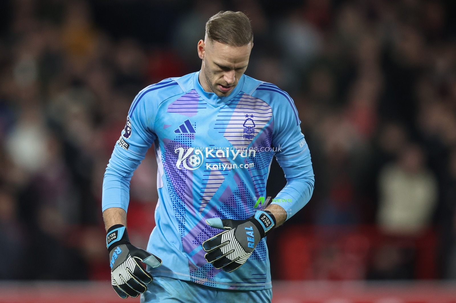 Matz Sels of Nottingham Forest during the Premier League match Nottingham Forest vs Ipswich Town at City Ground, Nottingham, United Kingdom, 30th November 2024

(Photo by Alfie Cosgrove/News Images)