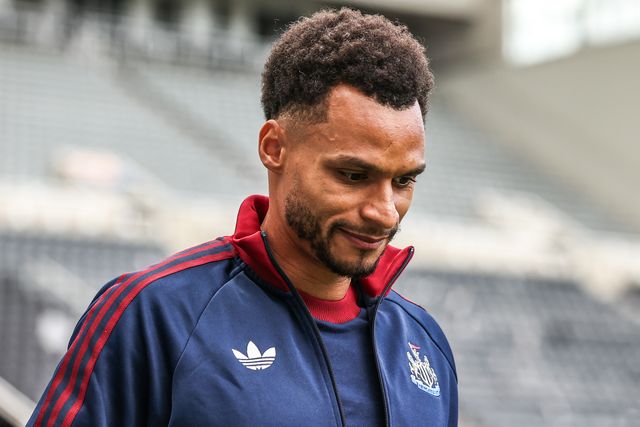 Jacob Murphy of Newcastle United arrives during the Premier League match Newcastle Untied vs West Ham United at St. James's Park, Newcastle, United Kingdom on 17 May 2026

(Photo by Alfie Cosgrove/News Images)
